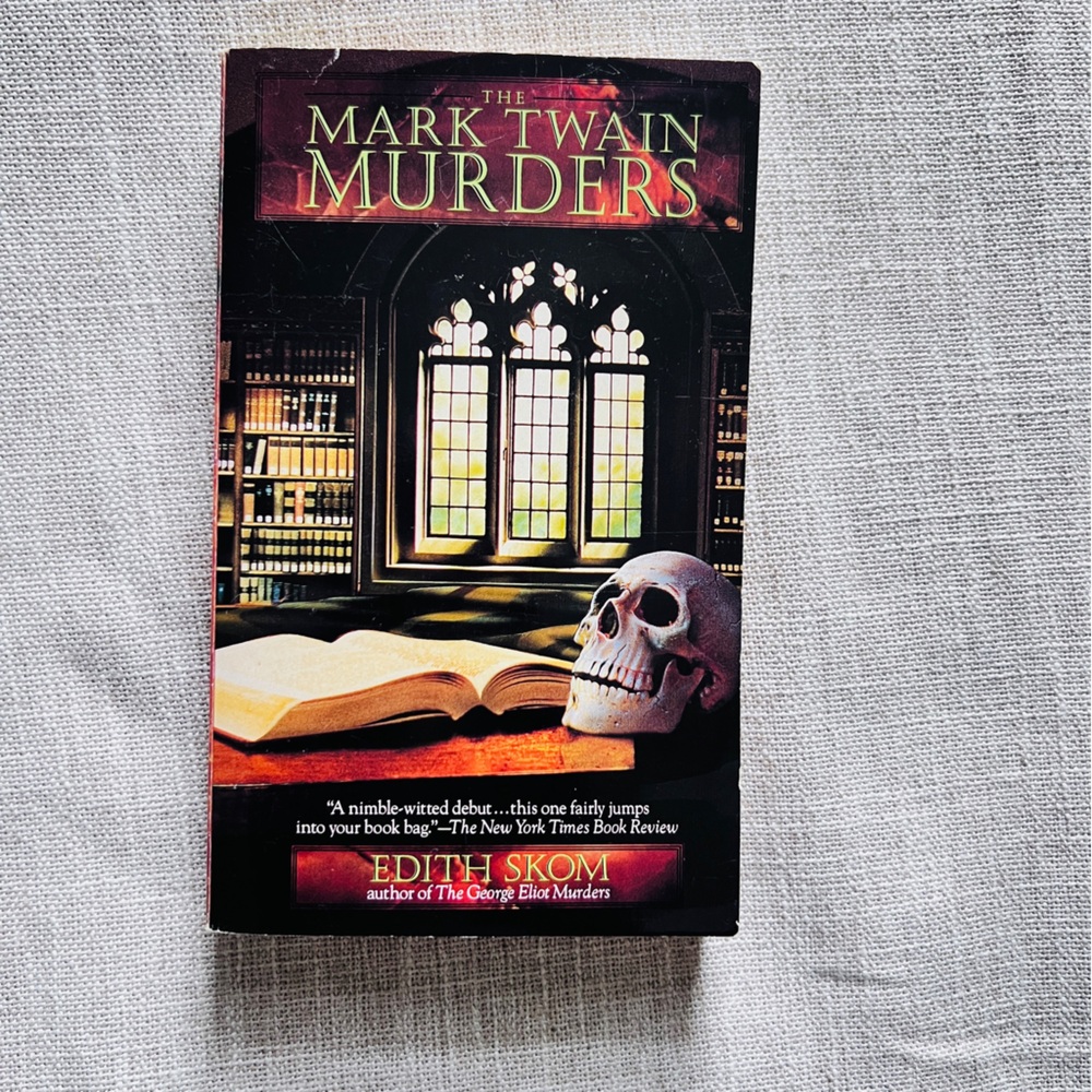 Mark Twain Murders | Paperback Book by Edith Skom